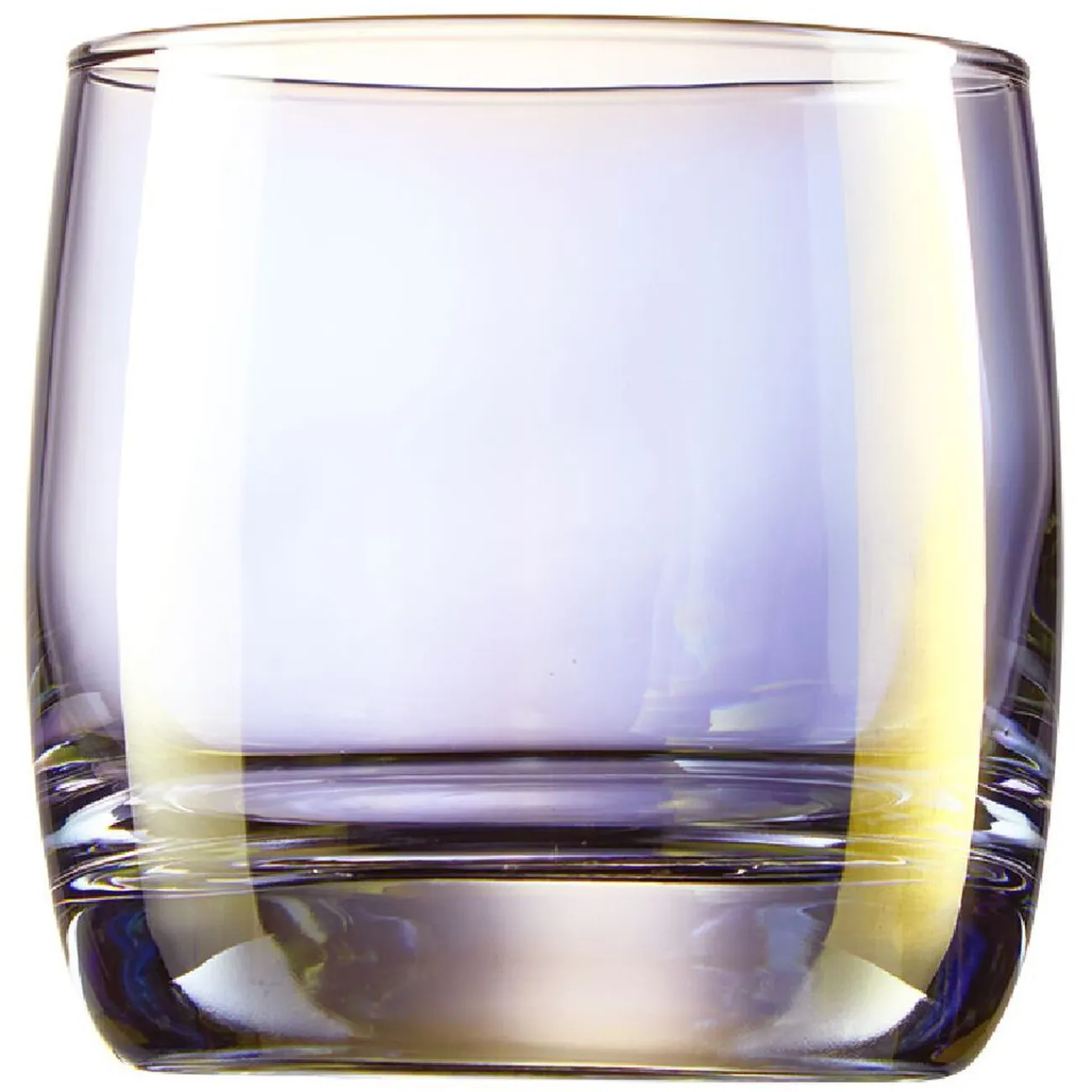 Best Gifi Gobelet en verre Kira doré 31cL x4