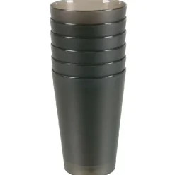 Sale Gifi Gobelet plastique noir x6