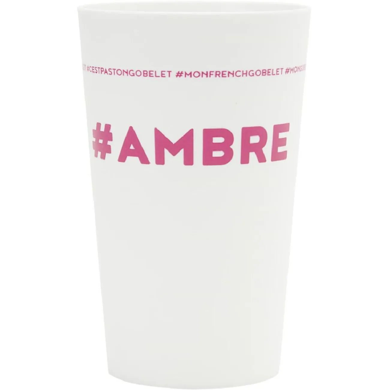 Best Gifi Gobelet plastique prénom #AMBRE 33cl