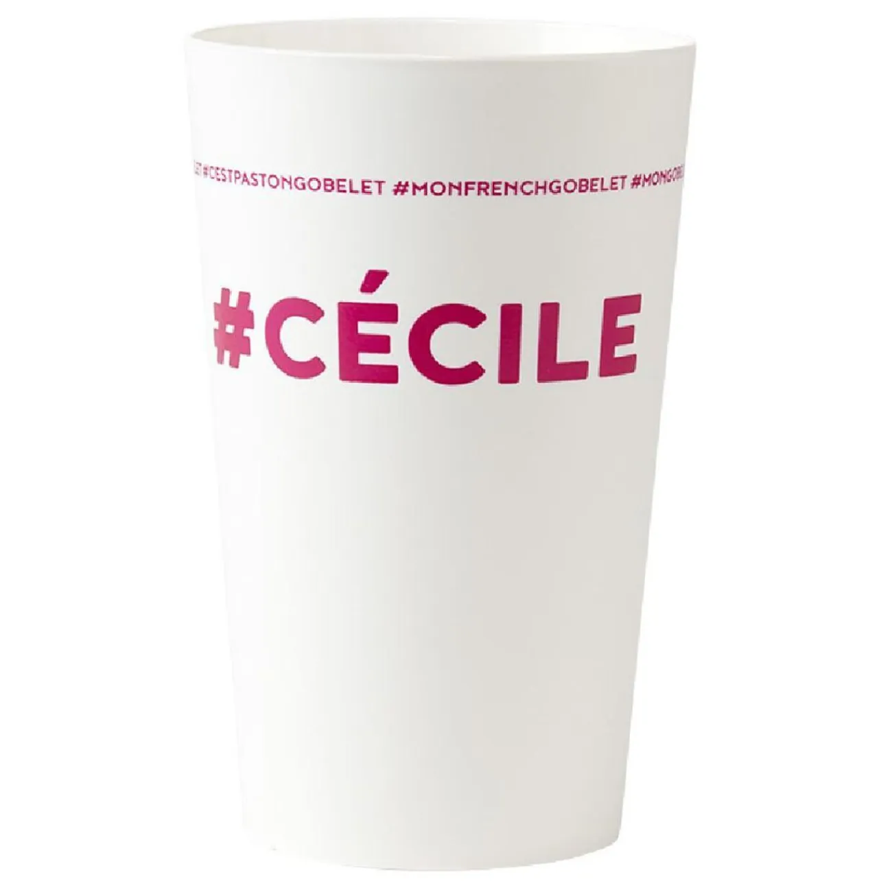 Best Gifi Gobelet plastique prénom #CÉCILE 33 cl