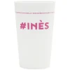 Sale Gifi Gobelet plastique prénom #INES 33cl