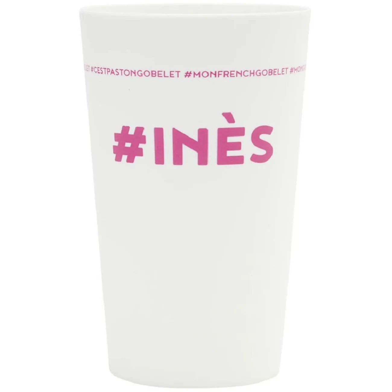 Sale Gifi Gobelet plastique prénom #INES 33cl