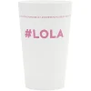 Sale Gifi Gobelet plastique prénom #LOLA 33cl