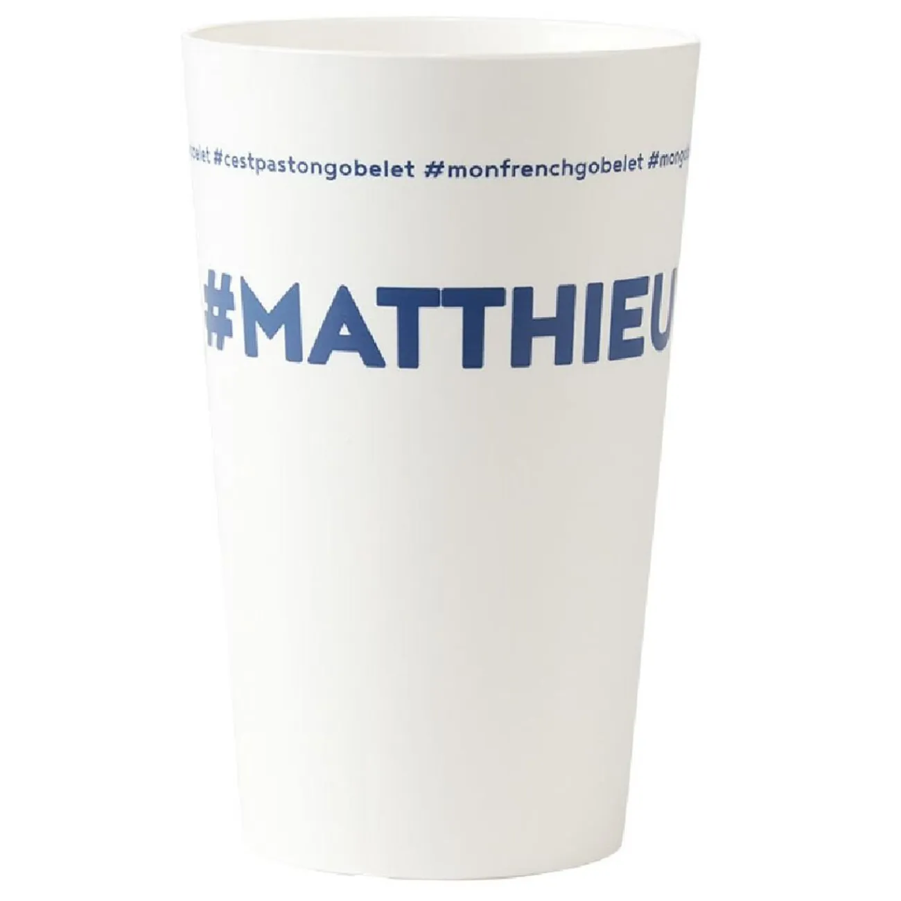 Sale Gifi Gobelet plastique prénom #MATTHIEU 33cl