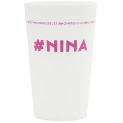 Sale Gifi Gobelet plastique prénom #NINA 33cl