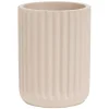 Gifi Aménagement Salle De Bain^Gobelet plastique rose effet rainuré Ø7,5xH10cm