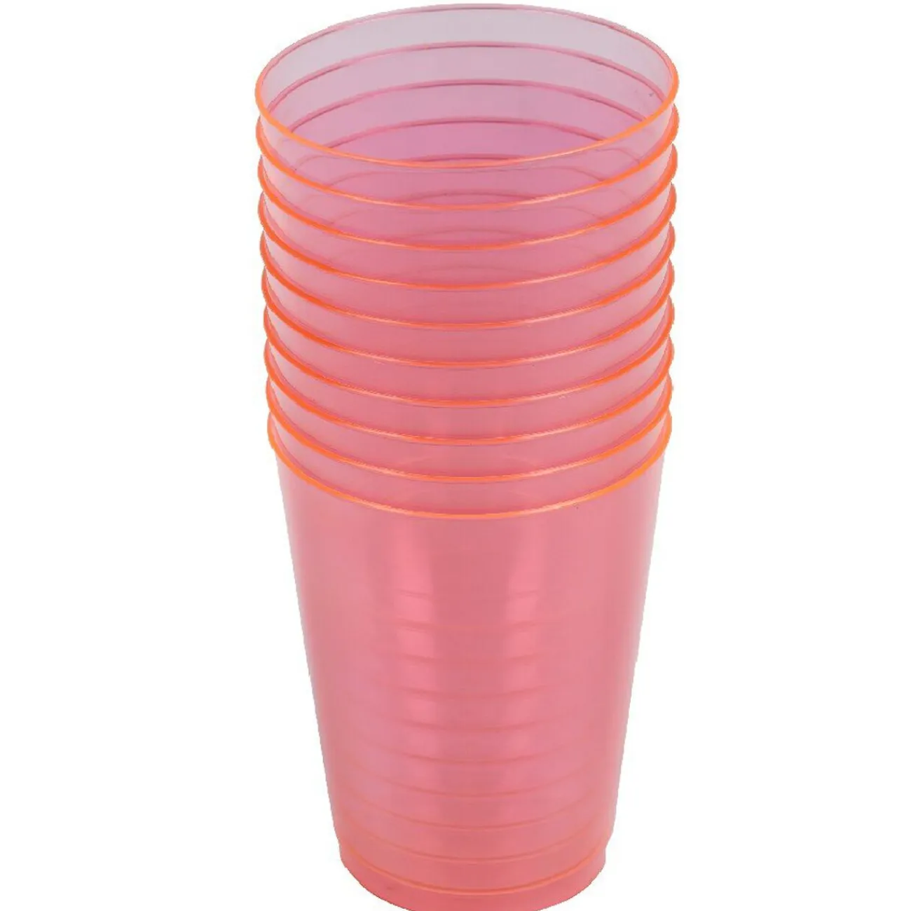 Best Gifi Gobelet plastique uni rose fuchsia x 10