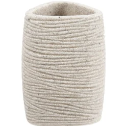 Gifi Aménagement Salle De Bain^Gobelet salle de bain beige effet sable