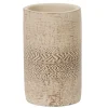 Gifi Aménagement Salle De Bain^Gobelet salle de bain gravé beige