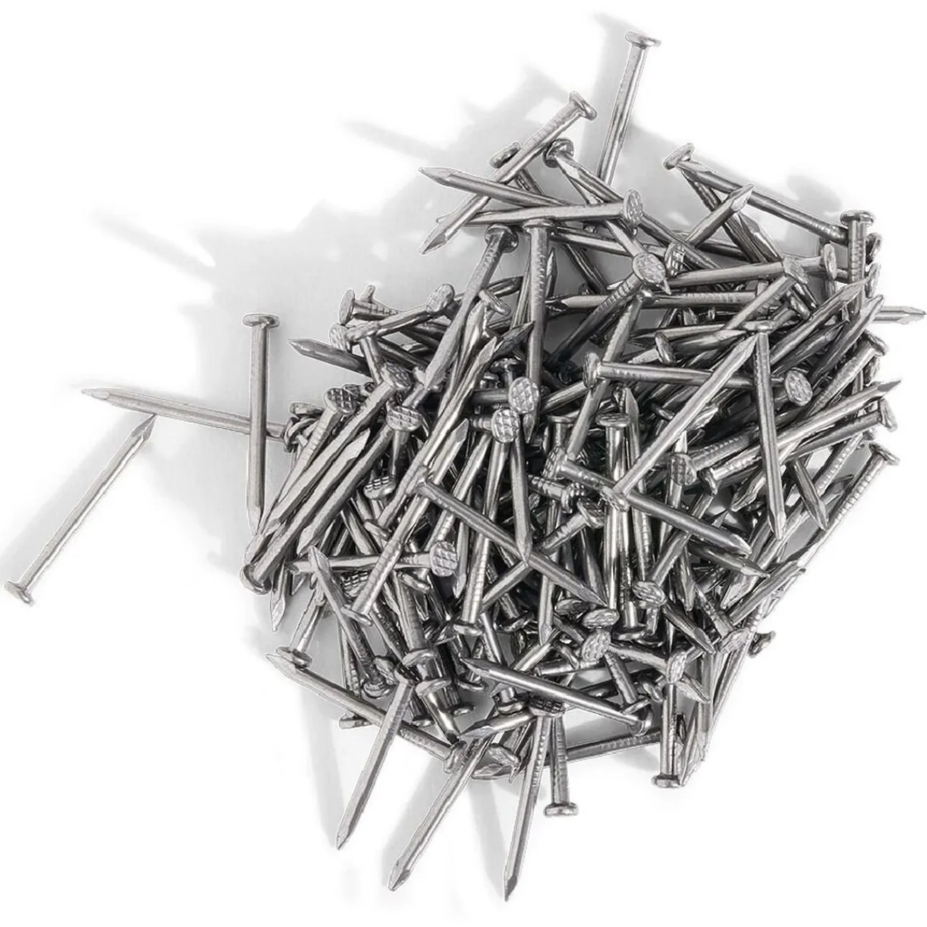 Gifi Quincaillerie^50g pointes tête homme acier brut - 1,5x25 mm