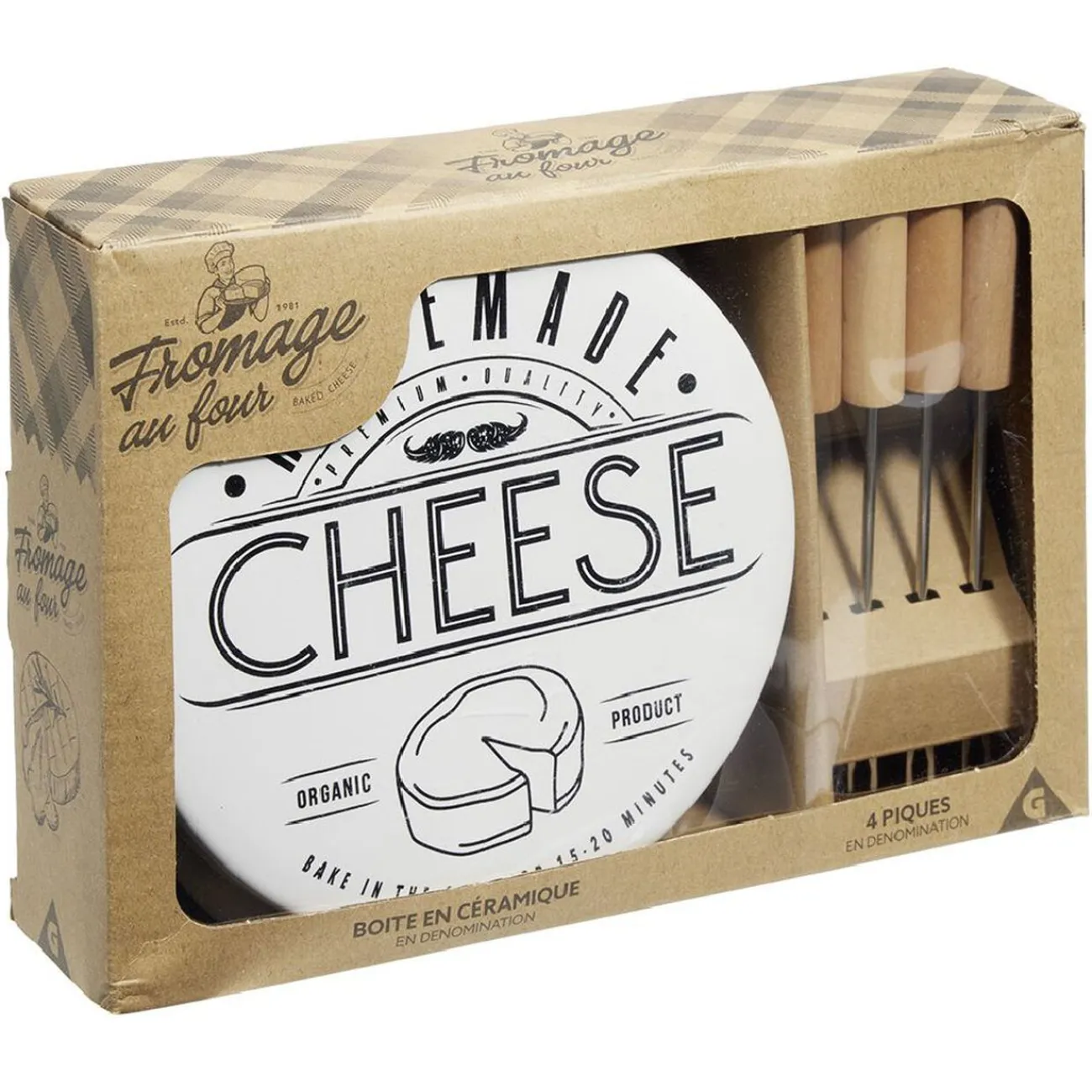 Best Gifi Kit de cuisson fromage au four