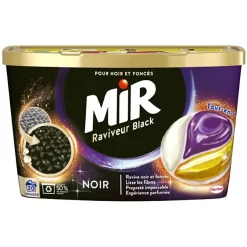 Gifi Entretien Du Linge|Lessive liquide Pods Mir raviveur Noir 270g - 20 lavages