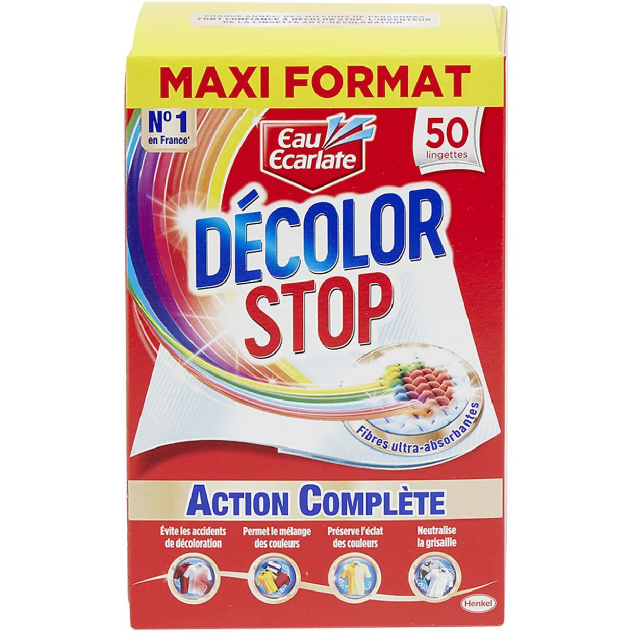 Gifi Entretien Du Linge|Lingette décolor stop x50