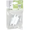 Gifi Quincaillerie^Loqueteau magnétique 6kg acier blanc