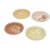 Best Gifi Lot de 4 assiettes à dessert porcelaine design crêpes