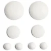 Gifi Quincaillerie^Lot de 8 butées adhésives plastique blanc