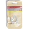 Gifi Quincaillerie^Lot de 2 crochets ouverts gris Ø5x40mm