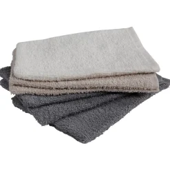 Gifi Aménagement Salle De Bain^Lot de 6 gants de toilettes