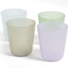 Sale Gifi Lot de 4 gobelets pour enfant Ø7,7xH.8,5cm plastique coloré
