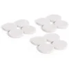Gifi Quincaillerie^Lot de 12 patins en feutre adhésif ultra puissant beige - Ø25 mm