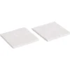 Gifi Quincaillerie^Lot de 8 patins en feutre adhésif ultra puissant - 32x32 mm
