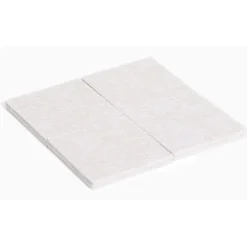 Gifi Quincaillerie^Lot de 4 patins en feutre adhésif ultra puissant - 50x50 mm