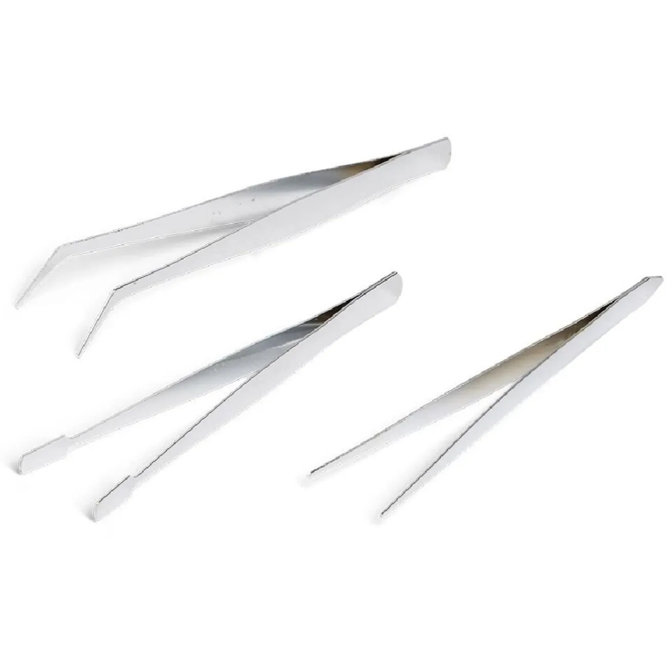 Gifi Outils Bricolage^Lot de 3 pinces de précision en fer