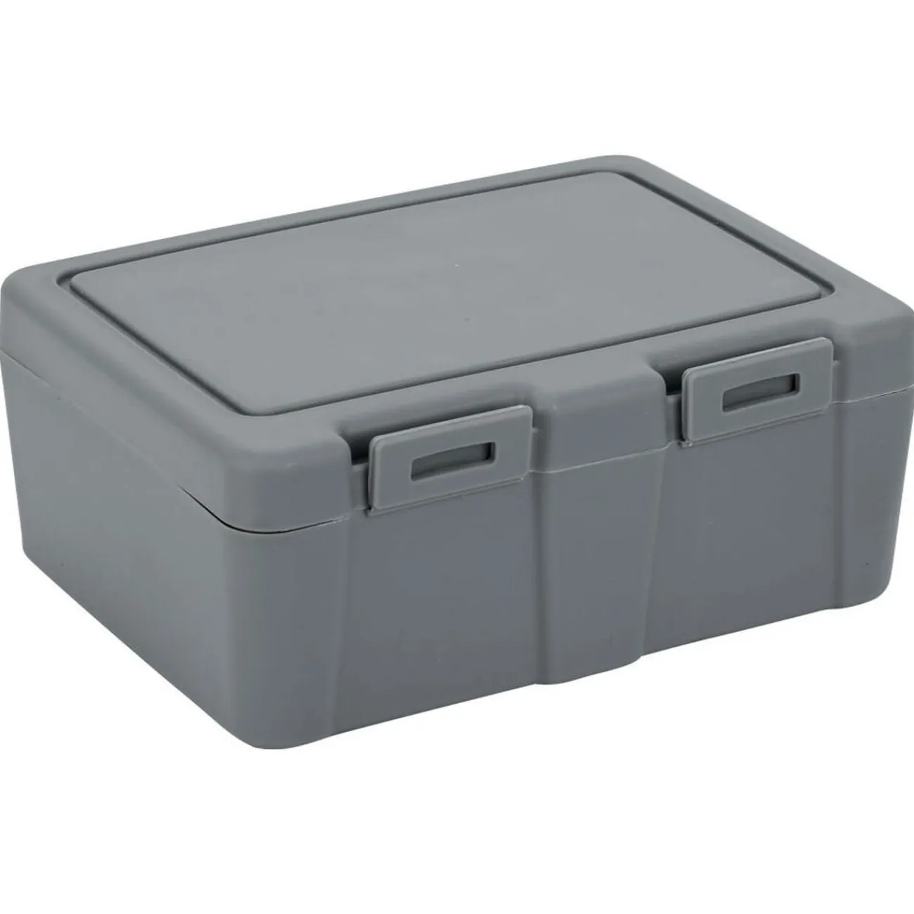Hot Gifi Lunch box à 2 compartiments - Boîte alimentaire en plastique gris 1L