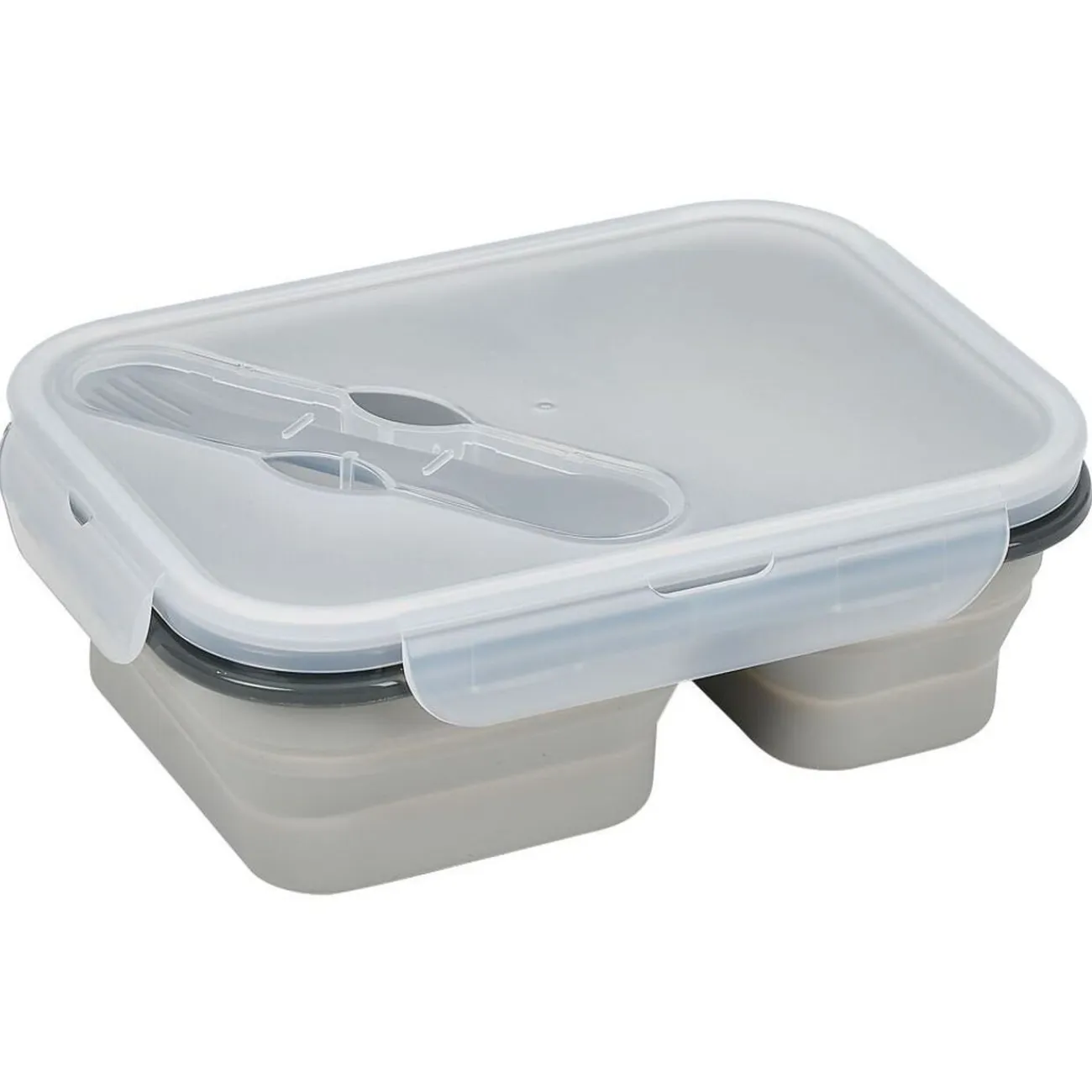 New Gifi Lunchbox rétractable 2 compartiments avec couvercle 3 coloris