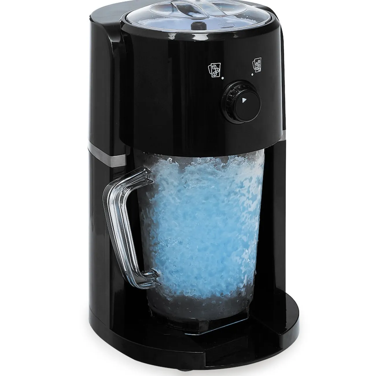 Hot Gifi Machine à granité glace pilée et mélangeur 1,1L 30 W