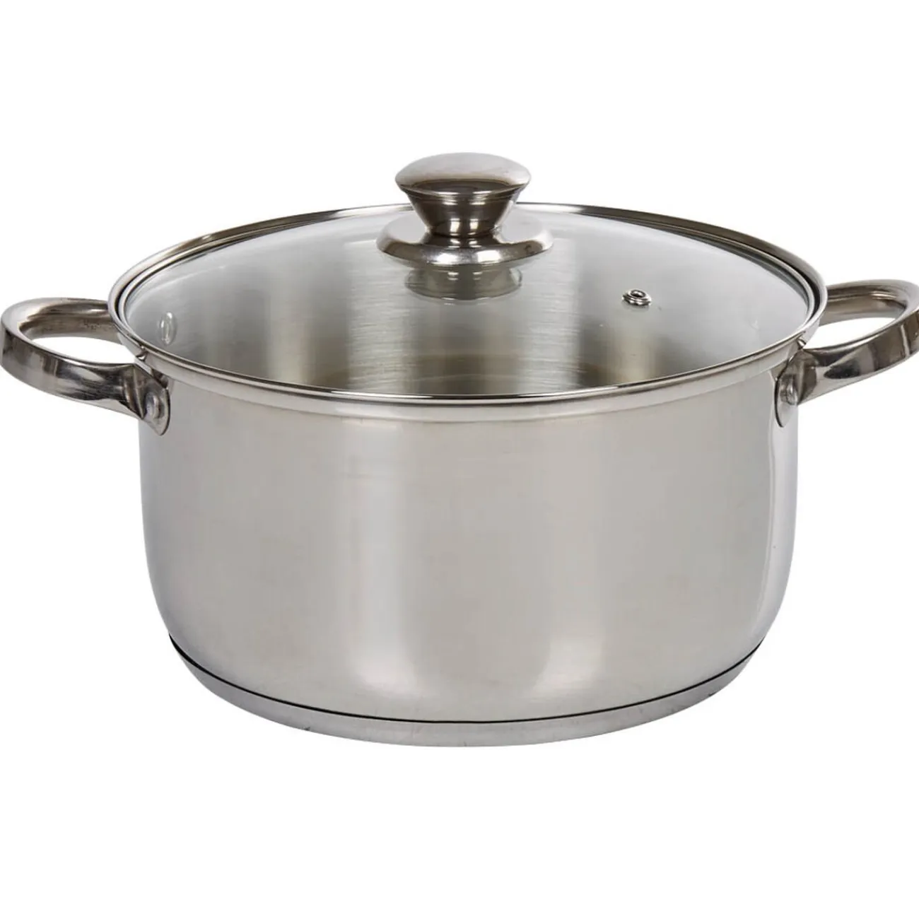 New Gifi Marmite anti adhésive inox couvercle en verre