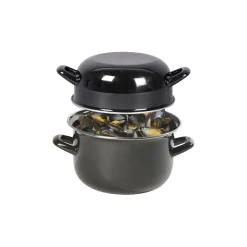 Hot Gifi Marmite à moules 20 cm noire
