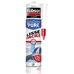 Gifi Colle Et Adhésif^Mastic bain et cuisine RUBSON Blanc