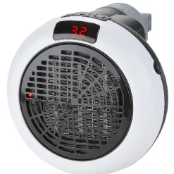 Gifi Chauffage^Mini chauffage soufflant céramique pour prise secteur 600 W