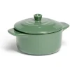 Best Gifi Mini cocotte individuelle en céramique avec couvercle - rouge ou vert