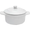 Outlet Gifi Mini cocotte ronde crème