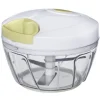 Clearance Gifi Mini hachoir manuel transparent blanc et vert