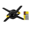 Gifi Outils Bricolage^Mini serre joint Suki 100 mm noir et jaune x2