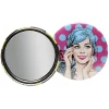 Gifi Aménagement Salle De Bain^Miroir de poche bleu