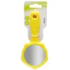 Gifi Aménagement Salle De Bain^Miroir de poche jaune