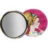 Gifi Aménagement Salle De Bain^Miroir de poche rose