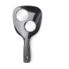 Gifi Aménagement Salle De Bain^Miroir à main double face grossissant plastique noir