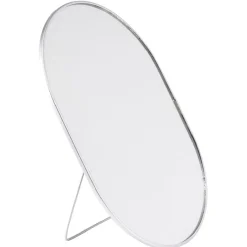 Gifi Aménagement Salle De Bain^Miroir à poser métal gris Sunflow 16x2xH22cm