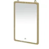 Gifi Aménagement Salle De Bain^Miroir rectangulaire contour bois 20xH30cm