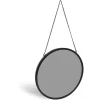 Gifi Aménagement Salle De Bain^Miroir rond métal noir Ø30cm