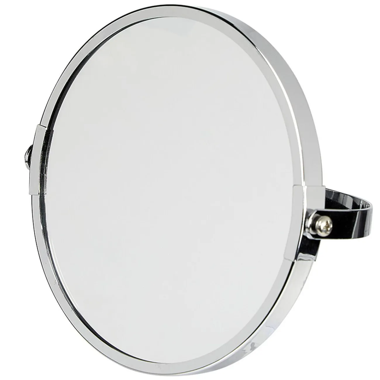 Gifi Aménagement Salle De Bain^Miroir rond à poser métal esprit rétro noir