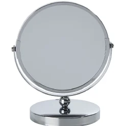 Gifi Aménagement Salle De Bain^Miroir sur pied double face grossissant