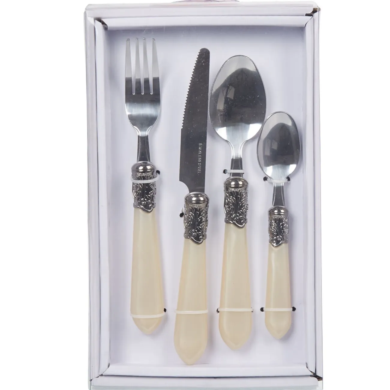 Best Gifi Ménagère 24 pièces nacré