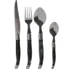 Sale Gifi Ménagère 24 pièces noire Muranu