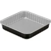 Hot Gifi Moule antiadhésif carré Happy Hour gris noir